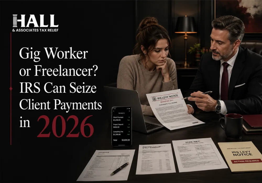 Gig Worker or Freelancer How the IRS Can Seize Your Client Payments in 2026
